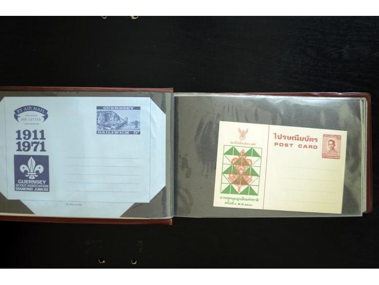 PFADFINDER (SCOUTS): 1918/83 (ca.), fast ausschließlich postfrische, sehr reichhaltige Sammlung, dabei Blocks, Gold- und Silb