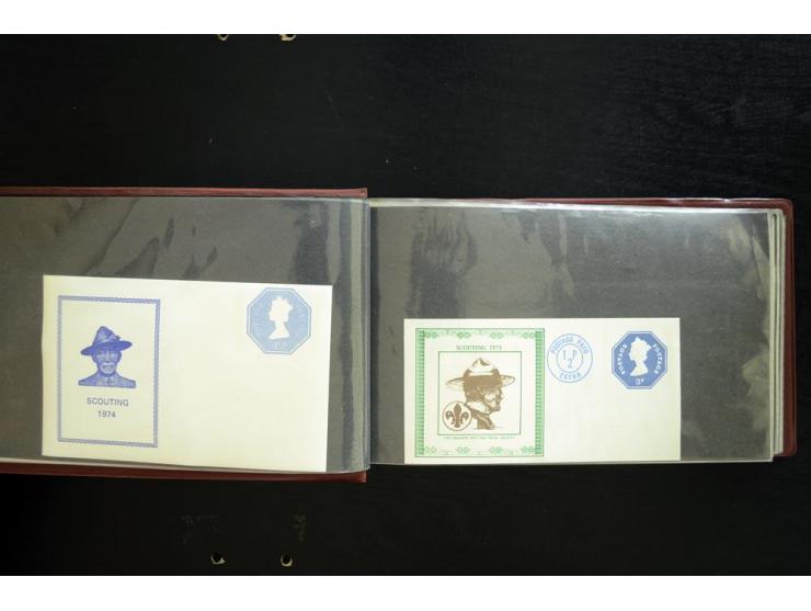 PFADFINDER (SCOUTS): 1918/83 (ca.), fast ausschließlich postfrische, sehr reichhaltige Sammlung, dabei Blocks, Gold- und Silb