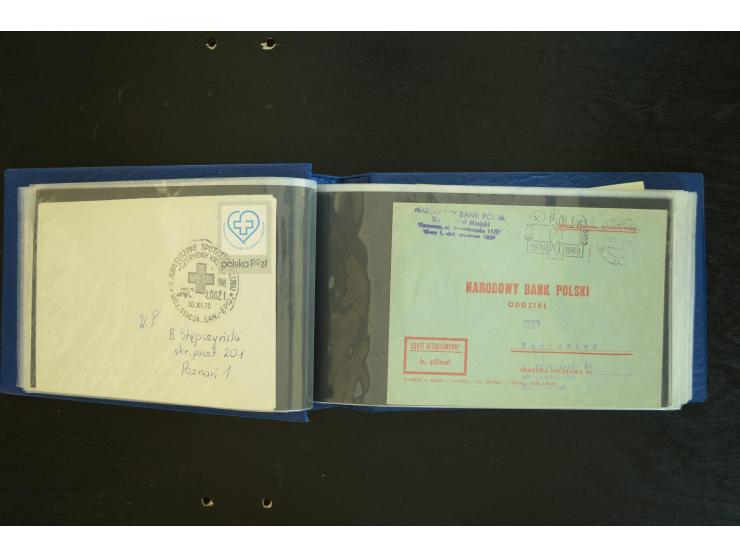  ROTES KREUZ: 1872/1990, umfangreicher Bestand mit einigen hundert Briefen, dabei viel Feldpost- und KGF-Belege, Sonder- und 