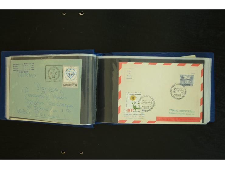  ROTES KREUZ: 1872/1990, umfangreicher Bestand mit einigen hundert Briefen, dabei viel Feldpost- und KGF-Belege, Sonder- und 