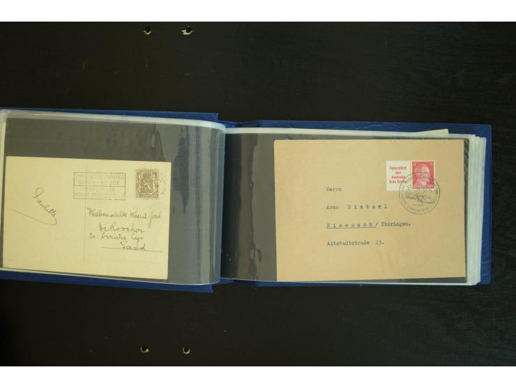  ROTES KREUZ: 1872/1990, umfangreicher Bestand mit einigen hundert Briefen, dabei viel Feldpost- und KGF-Belege, Sonder- und 