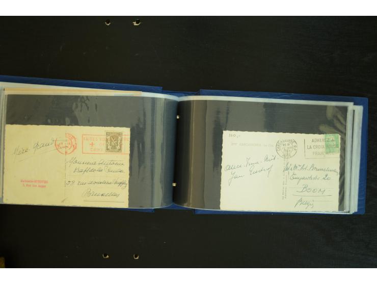 ROTES KREUZ: 1872/1990, umfangreicher Bestand mit einigen hundert Briefen, dabei viel Feldpost- und KGF-Belege, Sonder- und 
