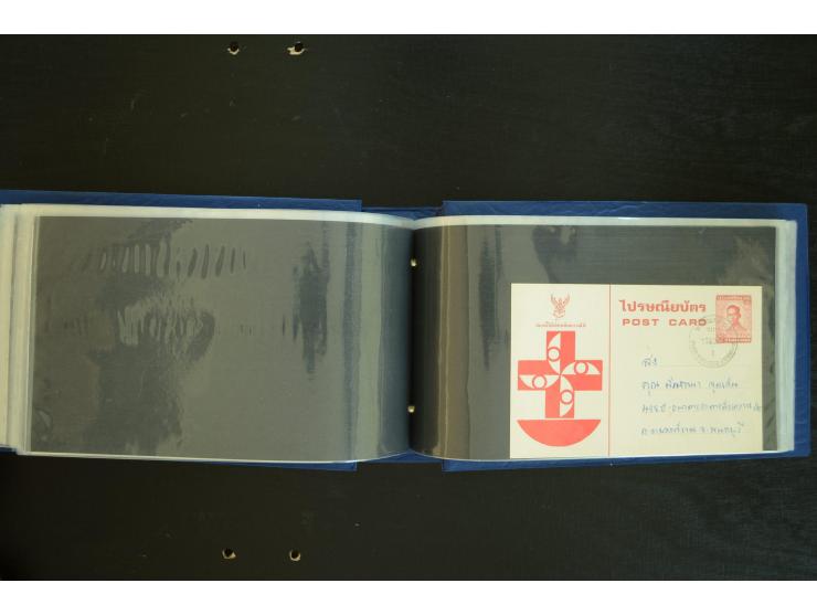 ROTES KREUZ: 1872/1990, umfangreicher Bestand mit einigen hundert Briefen, dabei viel Feldpost- und KGF-Belege, Sonder- und 