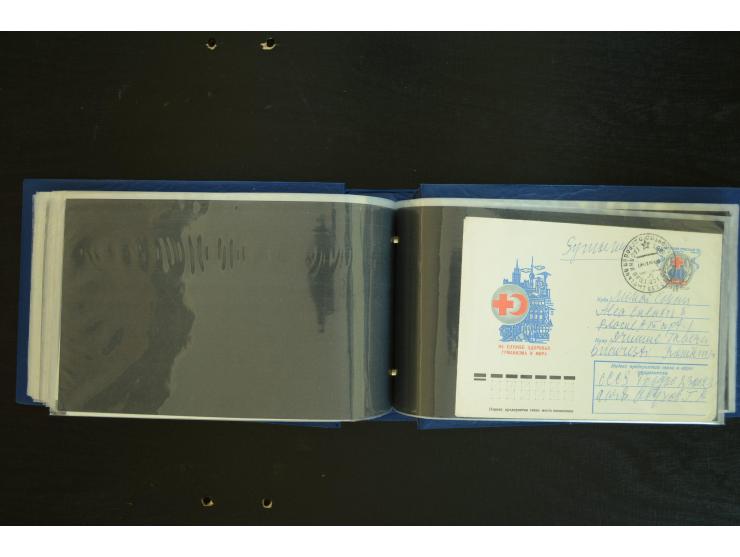  ROTES KREUZ: 1872/1990, umfangreicher Bestand mit einigen hundert Briefen, dabei viel Feldpost- und KGF-Belege, Sonder- und 