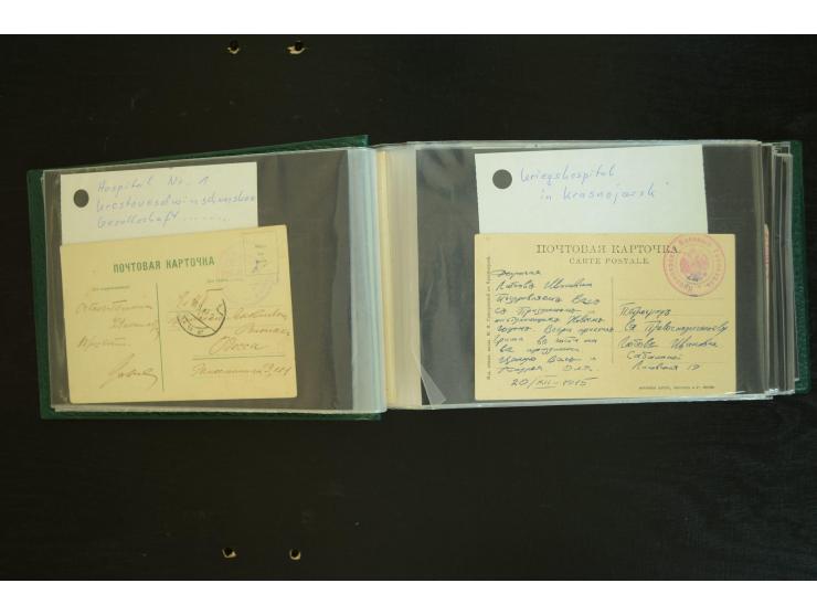  ROTES KREUZ: 1872/1990, umfangreicher Bestand mit einigen hundert Briefen, dabei viel Feldpost- und KGF-Belege, Sonder- und 