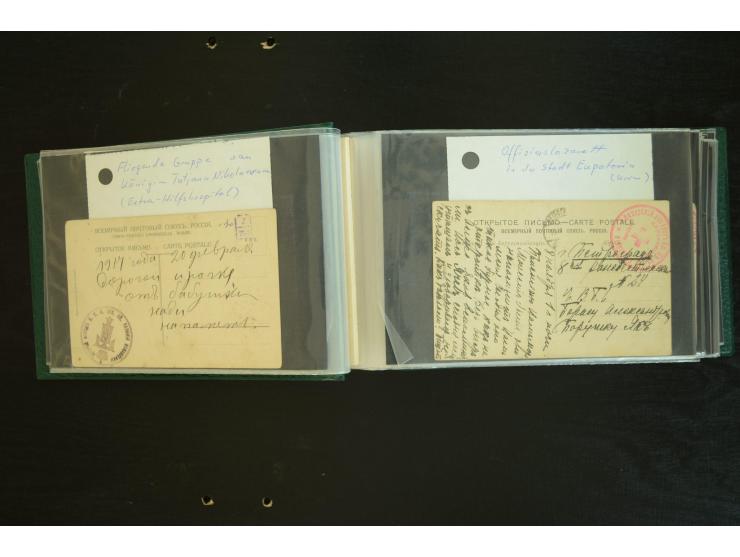  ROTES KREUZ: 1872/1990, umfangreicher Bestand mit einigen hundert Briefen, dabei viel Feldpost- und KGF-Belege, Sonder- und 