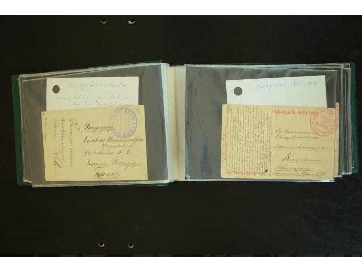  ROTES KREUZ: 1872/1990, umfangreicher Bestand mit einigen hundert Briefen, dabei viel Feldpost- und KGF-Belege, Sonder- und 