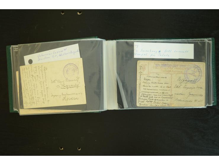  ROTES KREUZ: 1872/1990, umfangreicher Bestand mit einigen hundert Briefen, dabei viel Feldpost- und KGF-Belege, Sonder- und 