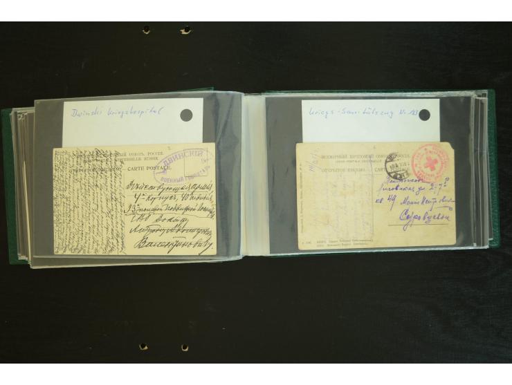  ROTES KREUZ: 1872/1990, umfangreicher Bestand mit einigen hundert Briefen, dabei viel Feldpost- und KGF-Belege, Sonder- und 