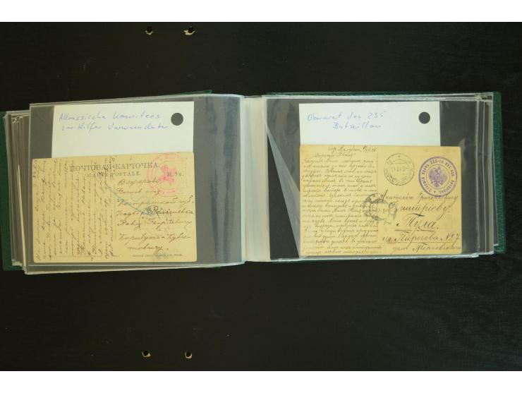  ROTES KREUZ: 1872/1990, umfangreicher Bestand mit einigen hundert Briefen, dabei viel Feldpost- und KGF-Belege, Sonder- und 