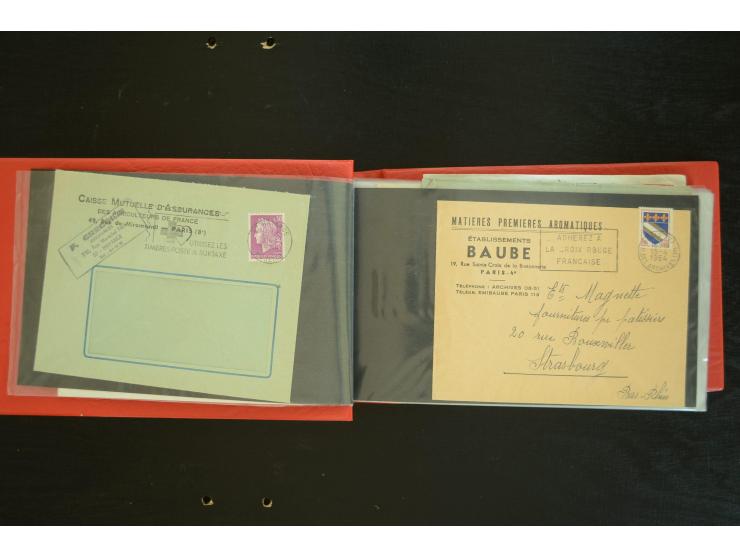  ROTES KREUZ: 1872/1990, umfangreicher Bestand mit einigen hundert Briefen, dabei viel Feldpost- und KGF-Belege, Sonder- und 