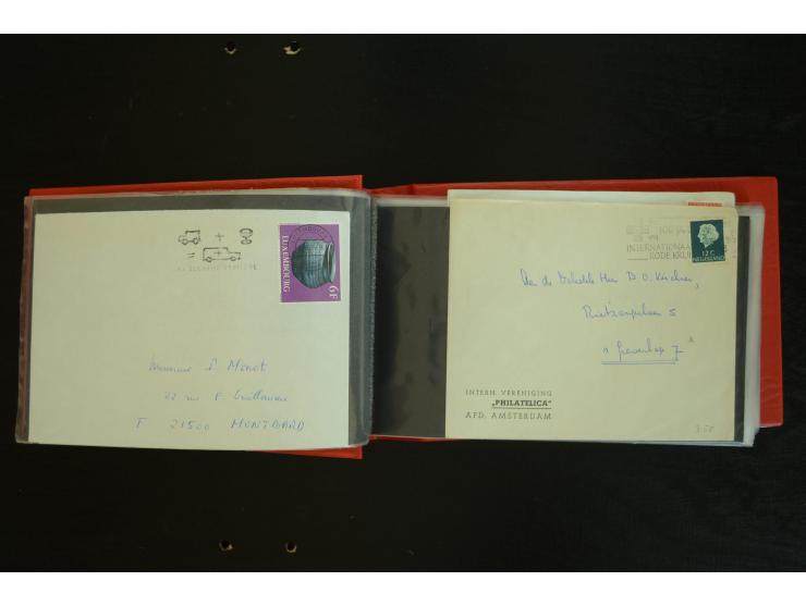  ROTES KREUZ: 1872/1990, umfangreicher Bestand mit einigen hundert Briefen, dabei viel Feldpost- und KGF-Belege, Sonder- und 