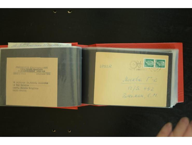  ROTES KREUZ: 1872/1990, umfangreicher Bestand mit einigen hundert Briefen, dabei viel Feldpost- und KGF-Belege, Sonder- und 