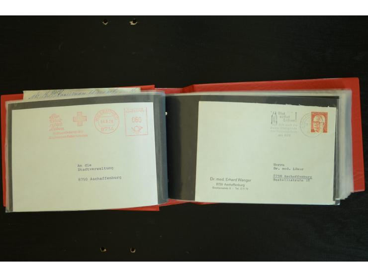  ROTES KREUZ: 1872/1990, umfangreicher Bestand mit einigen hundert Briefen, dabei viel Feldpost- und KGF-Belege, Sonder- und 
