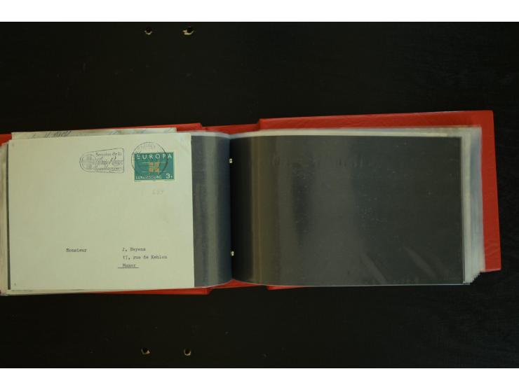  ROTES KREUZ: 1872/1990, umfangreicher Bestand mit einigen hundert Briefen, dabei viel Feldpost- und KGF-Belege, Sonder- und 