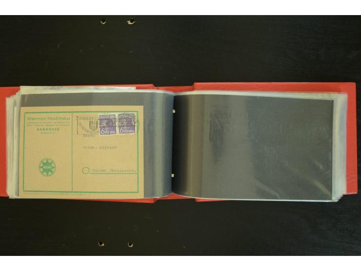  ROTES KREUZ: 1872/1990, umfangreicher Bestand mit einigen hundert Briefen, dabei viel Feldpost- und KGF-Belege, Sonder- und 