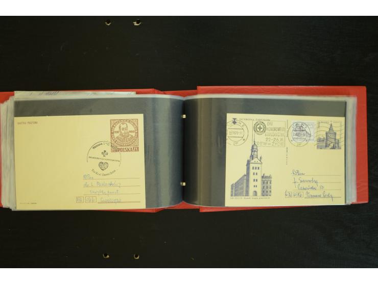  ROTES KREUZ: 1872/1990, umfangreicher Bestand mit einigen hundert Briefen, dabei viel Feldpost- und KGF-Belege, Sonder- und 