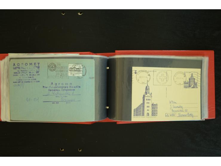  ROTES KREUZ: 1872/1990, umfangreicher Bestand mit einigen hundert Briefen, dabei viel Feldpost- und KGF-Belege, Sonder- und 