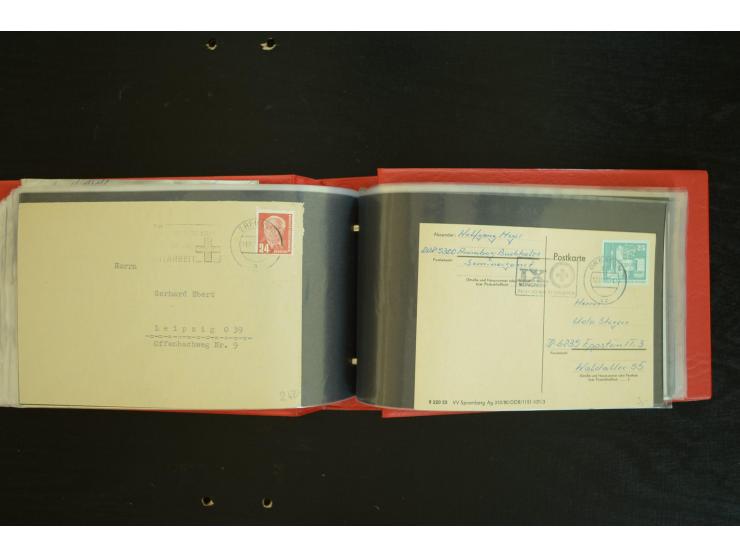  ROTES KREUZ: 1872/1990, umfangreicher Bestand mit einigen hundert Briefen, dabei viel Feldpost- und KGF-Belege, Sonder- und 