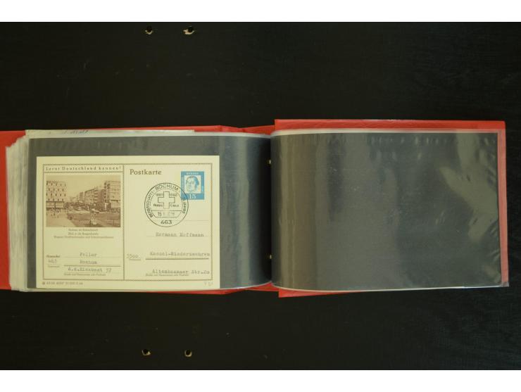  ROTES KREUZ: 1872/1990, umfangreicher Bestand mit einigen hundert Briefen, dabei viel Feldpost- und KGF-Belege, Sonder- und 