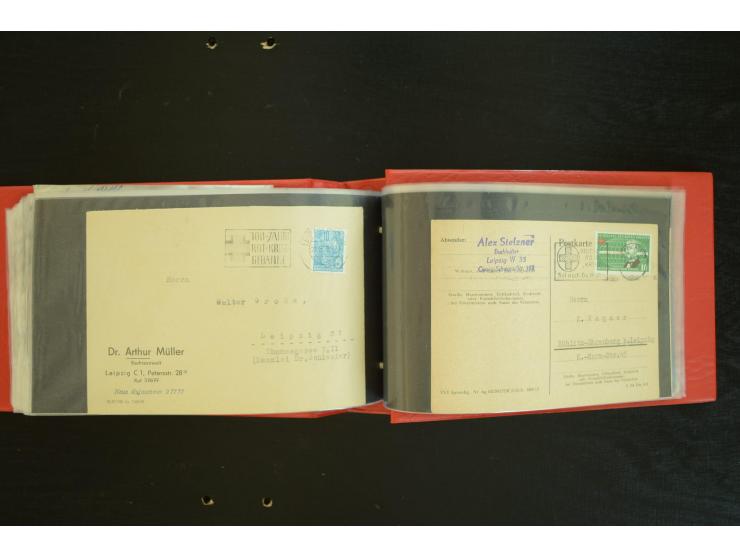  ROTES KREUZ: 1872/1990, umfangreicher Bestand mit einigen hundert Briefen, dabei viel Feldpost- und KGF-Belege, Sonder- und 