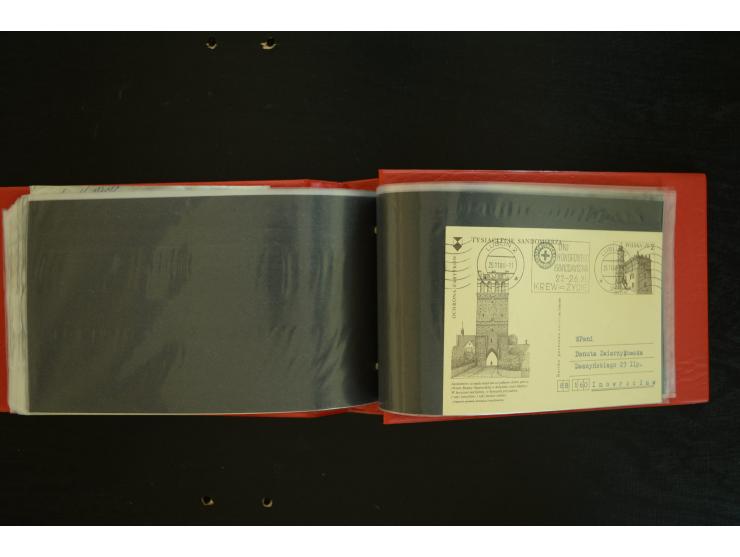  ROTES KREUZ: 1872/1990, umfangreicher Bestand mit einigen hundert Briefen, dabei viel Feldpost- und KGF-Belege, Sonder- und 