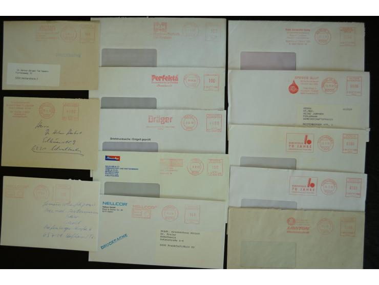  ROTES KREUZ: 1872/1990, umfangreicher Bestand mit einigen hundert Briefen, dabei viel Feldpost- und KGF-Belege, Sonder- und 