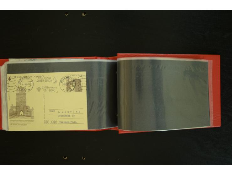  ROTES KREUZ: 1872/1990, umfangreicher Bestand mit einigen hundert Briefen, dabei viel Feldpost- und KGF-Belege, Sonder- und 