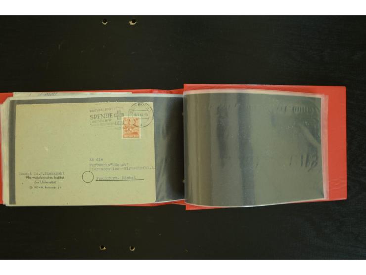  ROTES KREUZ: 1872/1990, umfangreicher Bestand mit einigen hundert Briefen, dabei viel Feldpost- und KGF-Belege, Sonder- und 