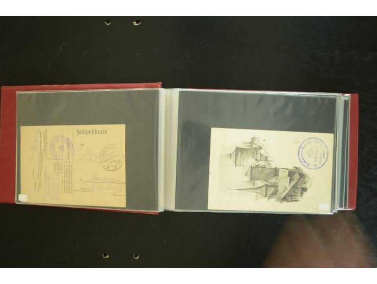  ROTES KREUZ: 1872/1990, umfangreicher Bestand mit einigen hundert Briefen, dabei viel Feldpost- und KGF-Belege, Sonder- und 