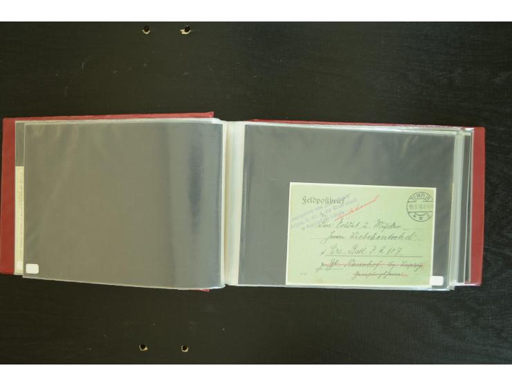  ROTES KREUZ: 1872/1990, umfangreicher Bestand mit einigen hundert Briefen, dabei viel Feldpost- und KGF-Belege, Sonder- und 