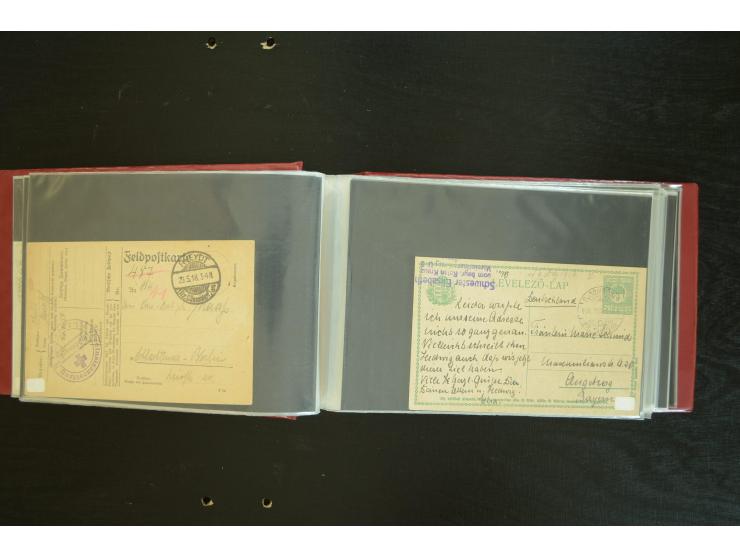  ROTES KREUZ: 1872/1990, umfangreicher Bestand mit einigen hundert Briefen, dabei viel Feldpost- und KGF-Belege, Sonder- und 