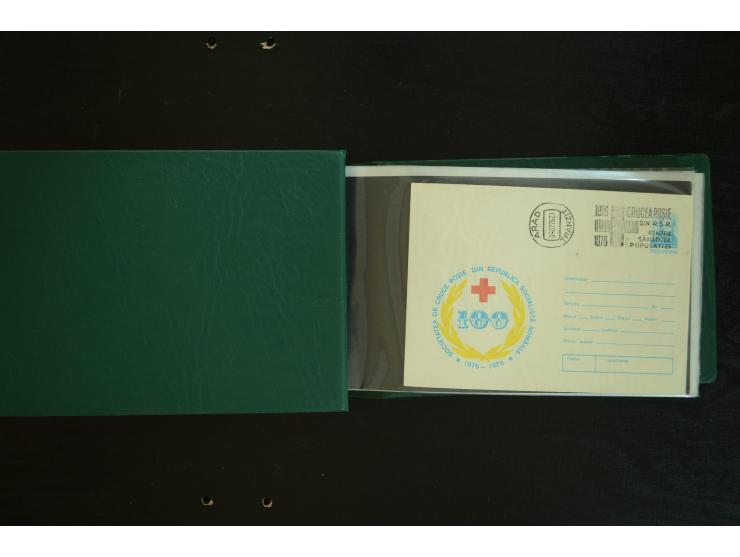  ROTES KREUZ: 1872/1990, umfangreicher Bestand mit einigen hundert Briefen, dabei viel Feldpost- und KGF-Belege, Sonder- und 