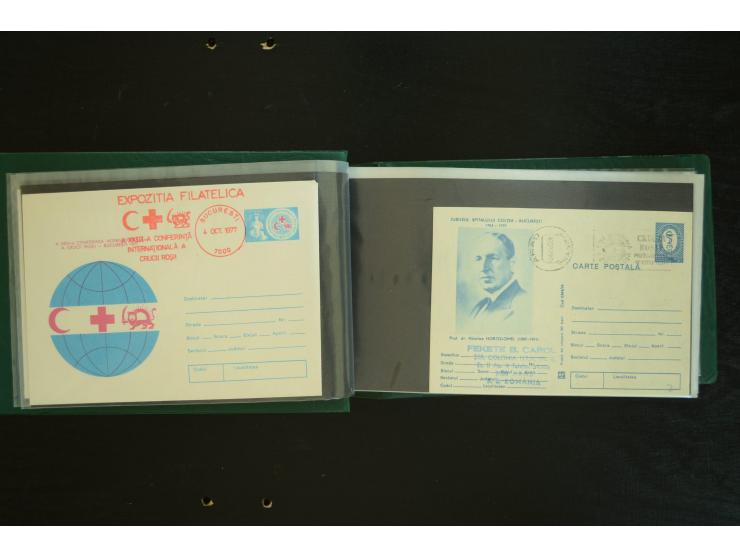  ROTES KREUZ: 1872/1990, umfangreicher Bestand mit einigen hundert Briefen, dabei viel Feldpost- und KGF-Belege, Sonder- und 