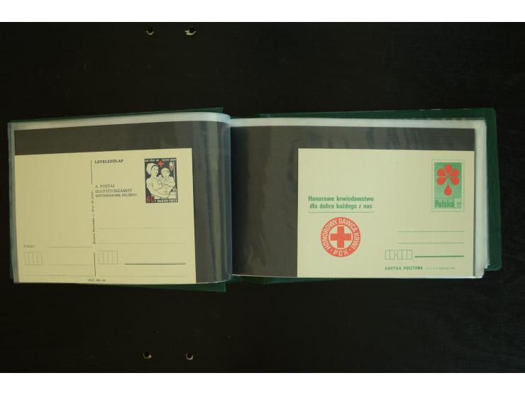  ROTES KREUZ: 1872/1990, umfangreicher Bestand mit einigen hundert Briefen, dabei viel Feldpost- und KGF-Belege, Sonder- und 