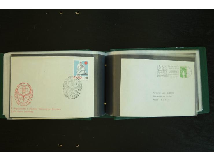  ROTES KREUZ: 1872/1990, umfangreicher Bestand mit einigen hundert Briefen, dabei viel Feldpost- und KGF-Belege, Sonder- und 