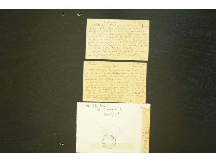  ROTES KREUZ: 1872/1990, umfangreicher Bestand mit einigen hundert Briefen, dabei viel Feldpost- und KGF-Belege, Sonder- und 