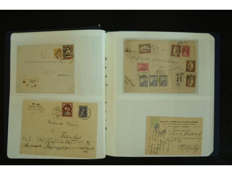  ROTES KREUZ: 1872/1990, umfangreicher Bestand mit einigen hundert Briefen, dabei viel Feldpost- und KGF-Belege, Sonder- und 