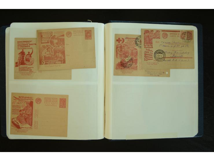  ROTES KREUZ: 1872/1990, umfangreicher Bestand mit einigen hundert Briefen, dabei viel Feldpost- und KGF-Belege, Sonder- und 