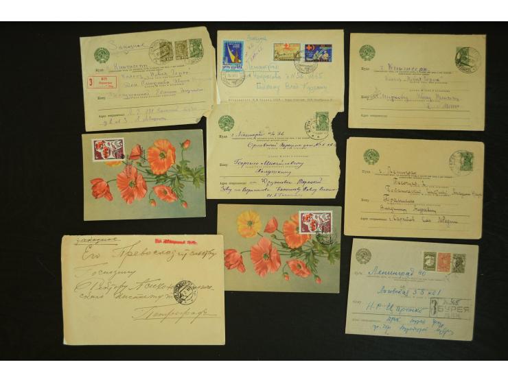  ROTES KREUZ: 1872/1990, umfangreicher Bestand mit einigen hundert Briefen, dabei viel Feldpost- und KGF-Belege, Sonder- und 
