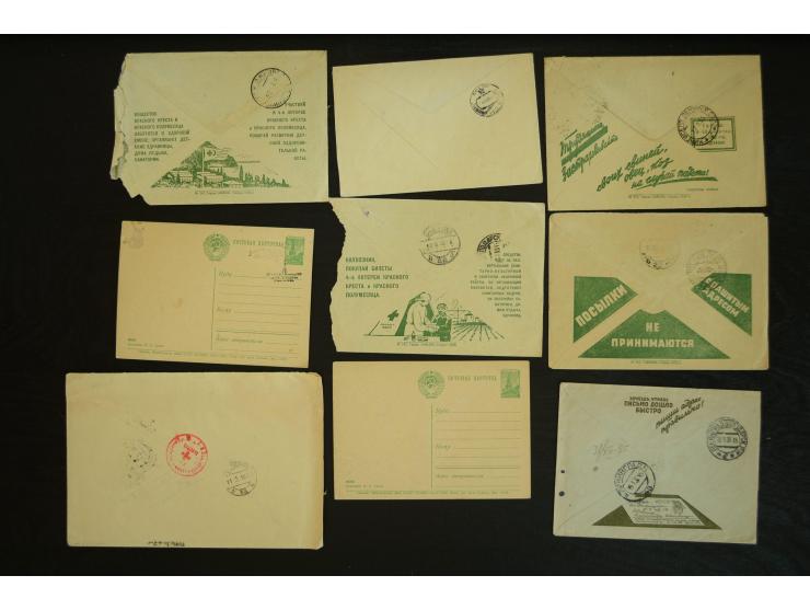  ROTES KREUZ: 1872/1990, umfangreicher Bestand mit einigen hundert Briefen, dabei viel Feldpost- und KGF-Belege, Sonder- und 