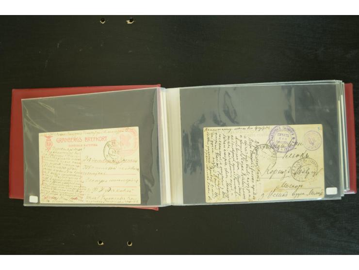  ROTES KREUZ: 1872/1990, umfangreicher Bestand mit einigen hundert Briefen, dabei viel Feldpost- und KGF-Belege, Sonder- und 
