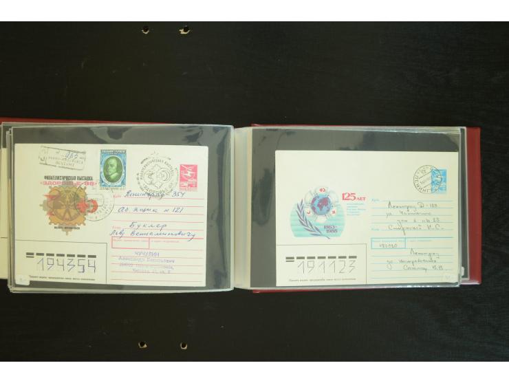  ROTES KREUZ: 1872/1990, umfangreicher Bestand mit einigen hundert Briefen, dabei viel Feldpost- und KGF-Belege, Sonder- und 