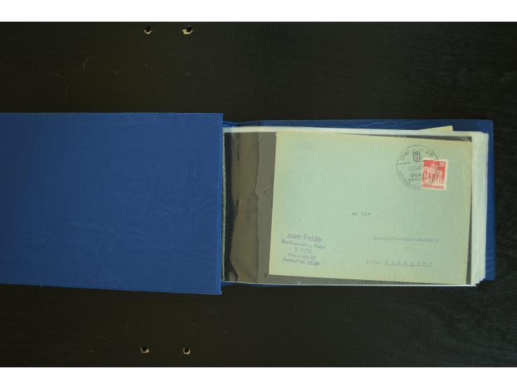  ROTES KREUZ: 1872/1990, umfangreicher Bestand mit einigen hundert Briefen, dabei viel Feldpost- und KGF-Belege, Sonder- und 