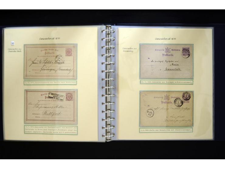 UPU: 1904/70, sehr schöne und umfangreiche Sammlung, dabei viele gute Werte und Ausgaben wie z.B. Deutsches Reich Geschenkhef