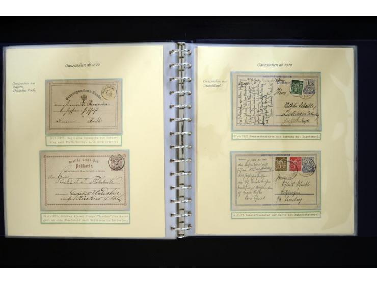 UPU: 1904/70, sehr schöne und umfangreiche Sammlung, dabei viele gute Werte und Ausgaben wie z.B. Deutsches Reich Geschenkhef
