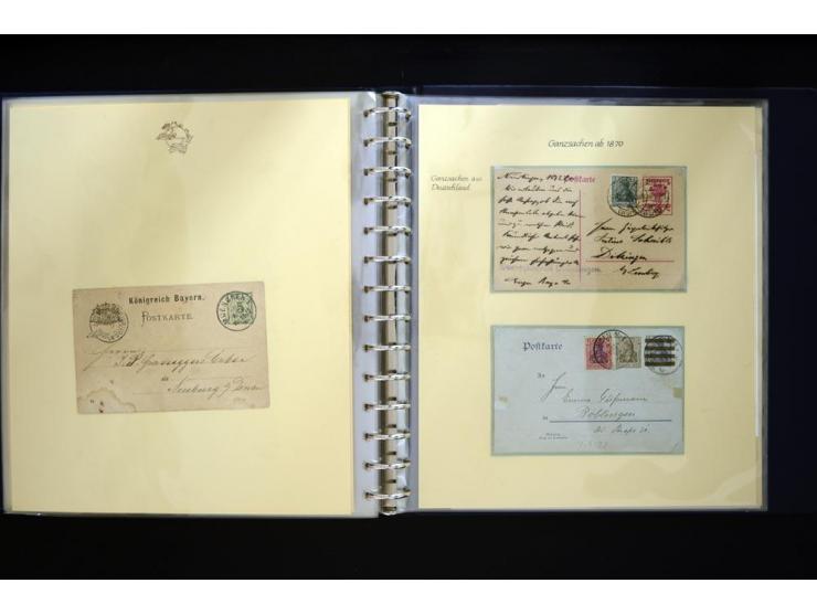 UPU: 1904/70, sehr schöne und umfangreiche Sammlung, dabei viele gute Werte und Ausgaben wie z.B. Deutsches Reich Geschenkhef