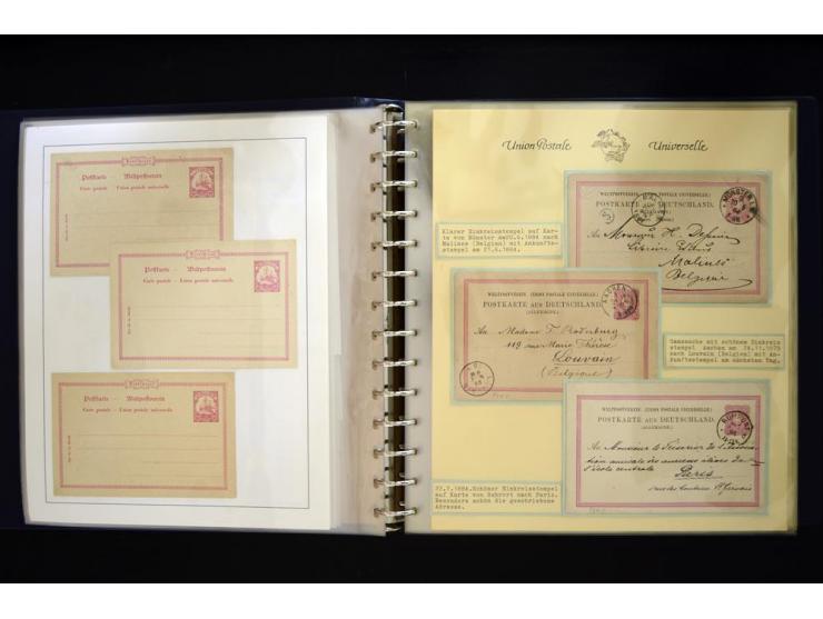 UPU: 1904/70, sehr schöne und umfangreiche Sammlung, dabei viele gute Werte und Ausgaben wie z.B. Deutsches Reich Geschenkhef