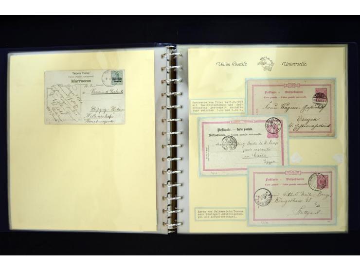 UPU: 1904/70, sehr schöne und umfangreiche Sammlung, dabei viele gute Werte und Ausgaben wie z.B. Deutsches Reich Geschenkhef
