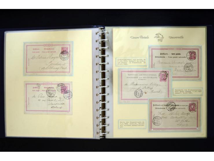 UPU: 1904/70, sehr schöne und umfangreiche Sammlung, dabei viele gute Werte und Ausgaben wie z.B. Deutsches Reich Geschenkhef